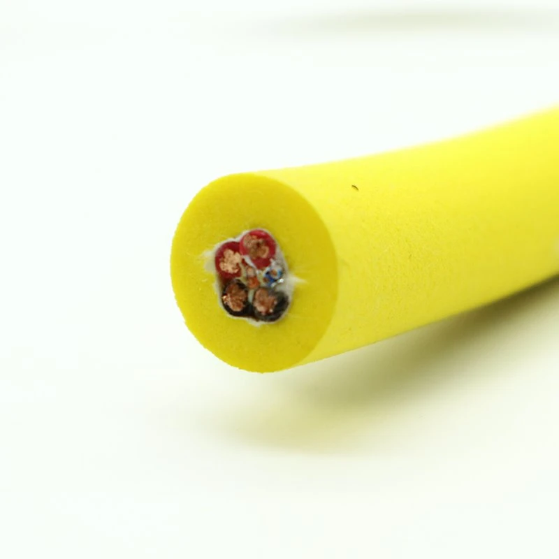 4×14AWG บวก 2×(2×24AWG)P ROV Tether Cable